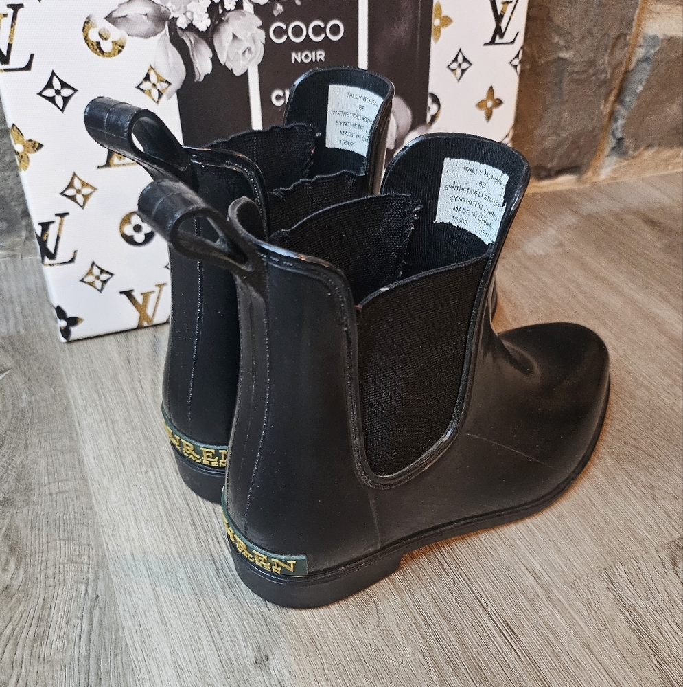 Ralph Lauren Rain Boots. GUC